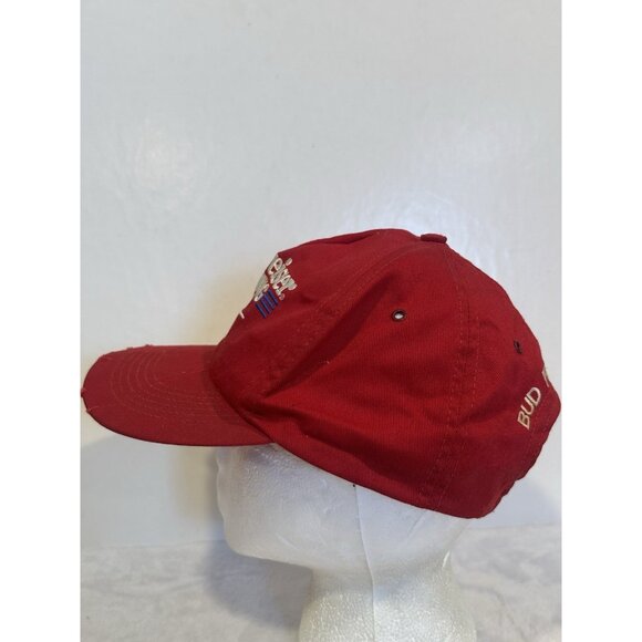 Vintage Budweiser Fishing Team SnapBack Hat Youth Size‎ - Picture 4 of 6